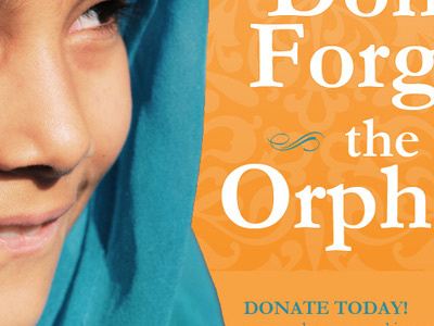 Don't Forget the Orphans ad charity orphans osp poster