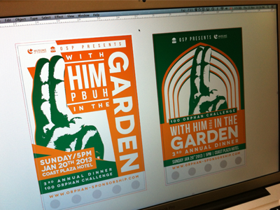 With Him in the Garden Poster