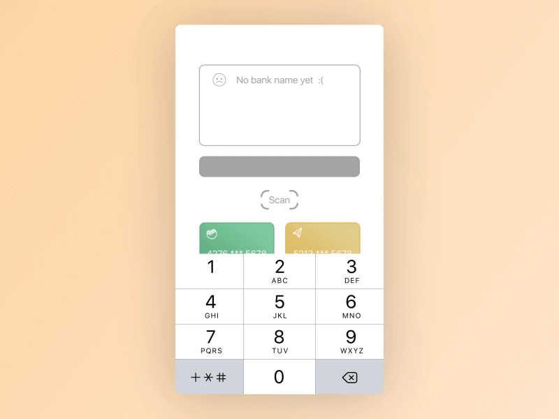 Bank recognition by Rostislav Achilov on Dribbble