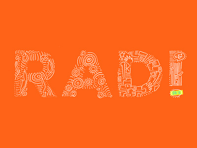 DFR 2014 dfr font illustration pattern rad texture type typography