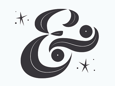 Happy Ampersand ampersand fun happy lettering type