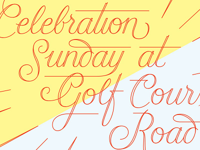 Celebration! celebration illustration lettering