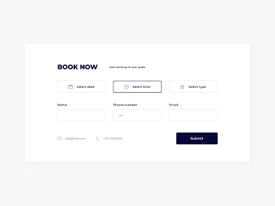 Office book form app design ui ux web