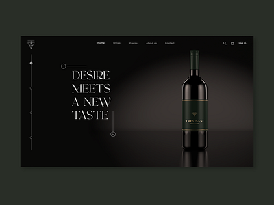Trevisani Winery • Landing Page Concept