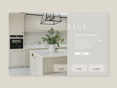 Kitchen Furniture Shop •  Site Concept