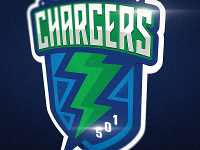 Chargers Logo branding design hockey illustration logo mark mascot vector