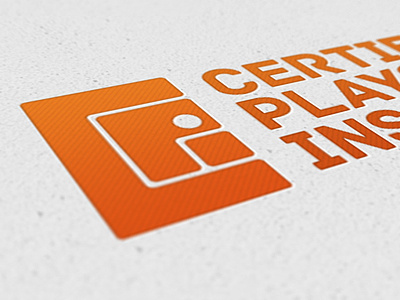 Cpi Logo blocks cpi inspections logo orange playground vector