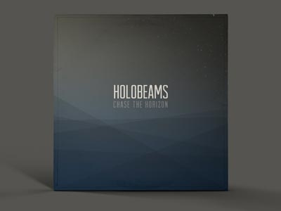 Holobeams cover art condensed cover art design electronic music geometric glasgow graphic design narrow scotland subtle vinyl water