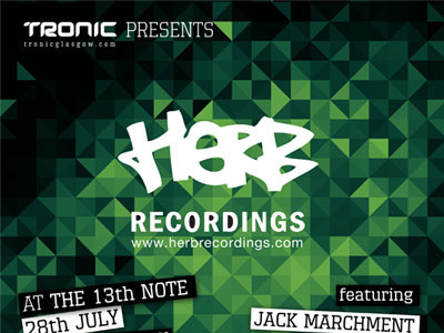 Tronic Presents Herb (Poster)