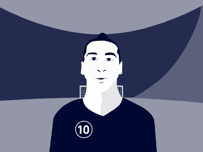 I AM ZLATAN 2d abzolut animation cel football ibrahimovic motion zlatan