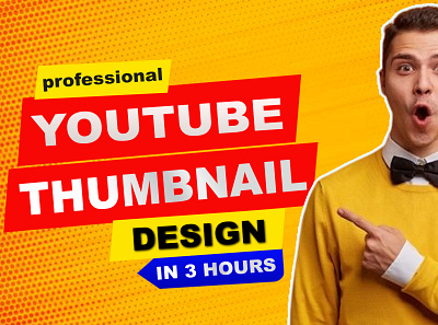 Youtube Thambnail design branding design graphic design illustration logo design typography vector