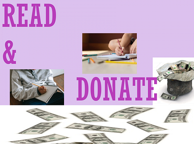 Read and donate young writer