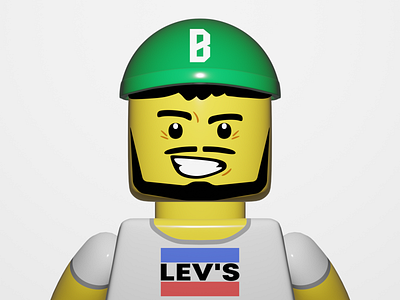 Lego-style Self Portrait