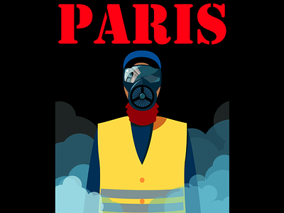 PARIS against arc de triomphe branding design draw drawing illustration paris typography ui vector