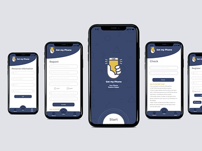 Get my Phone UI/UX App