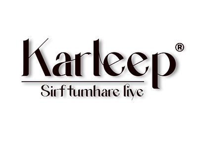 Karleep - An Online Clothing Brand branding logo wordmark