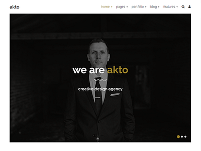 Akto - Multipurpose Website Template