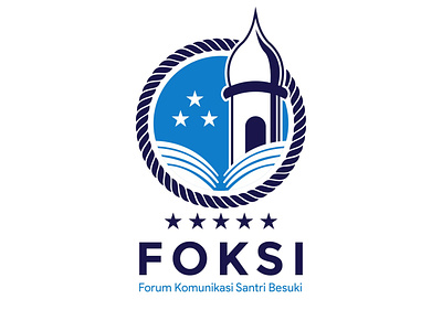 FOKSI [Forum Komunikasi Santri Besuki] Logo Design 3d animation branding corporate design graphic design icon illustration logo logo design mockup motion graphics ui vector