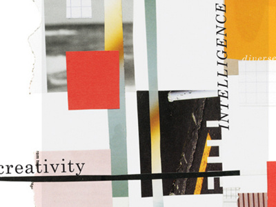 How Schools Kill Creativity book design collage color creativity grid intelligence sir ken robinson ted talk