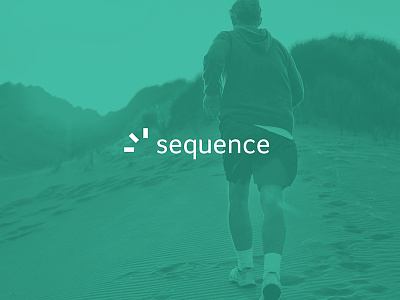 Sequence Health health lifestyle progression san serif sequence sun teal time typography
