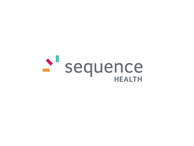 Sequence Health health lifestyle orange pink progression san serif sequence sun teal time typography