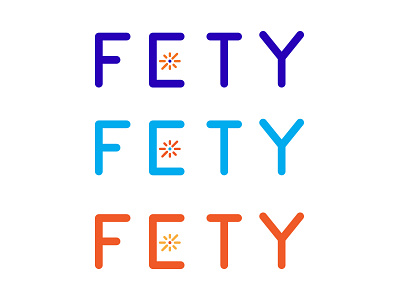 FETY Logo logo logomark marketplace spark typography