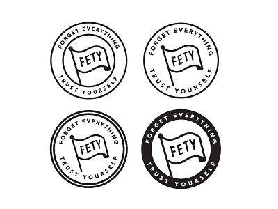 FETY Badge Logo v3 badge flag logo seal symbol