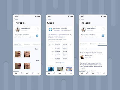 Clinicly - Healthcare SaaS mobile Application android branding design healthcare illustration ios mobile mobile app mobile app design mobile design mobile ui saas saas design ui uiux