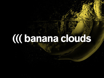 Bananaclouds logo branding logo