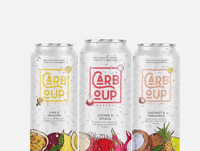 Fruity Can Drink - With a Personality advertisement brand design brand packaging branding can drink graphic design packaging