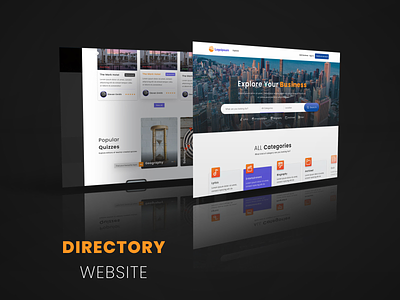 Directory landing page