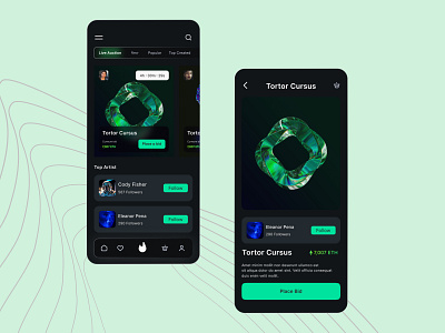 NFT Marketplace - Mobile App