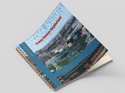 Boston Scrapbook booklet boston design experimental fenway park graphic design graphics images kenmore square print design publication publication design scrapbook scrapbooking