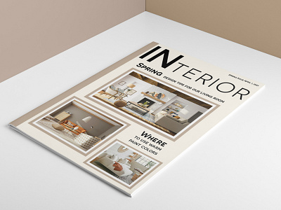 Interior Design Magazine Layout