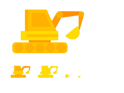 Equpiment equipment icon shape shapes trucks yellow