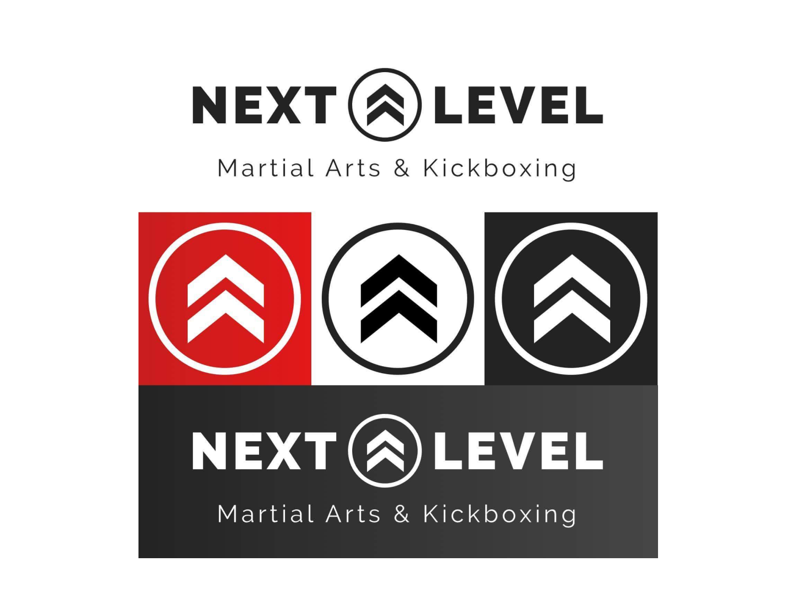 Next Level Martial Arts Logo by Nicholas Suddarth on Dribbble