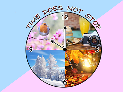 Time design poster