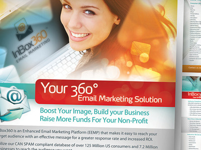 Inbox360 Print & digital collateral brand harmony business design marketing
