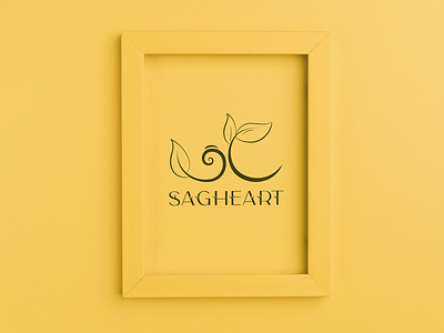 Saghe.art visual identity