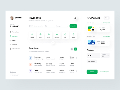 Bankomat: Payments