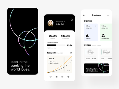 finance: mobile interface
