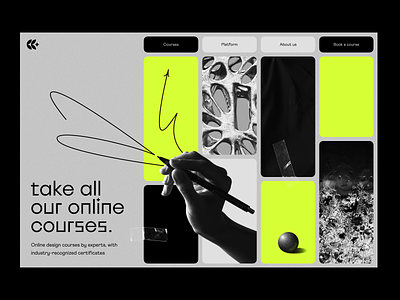 visual identity: landing page branding edtech identity landing landing page visual identity web web design web page
