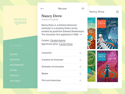 Bookish app bookish bookmarks books menu read review ukraine