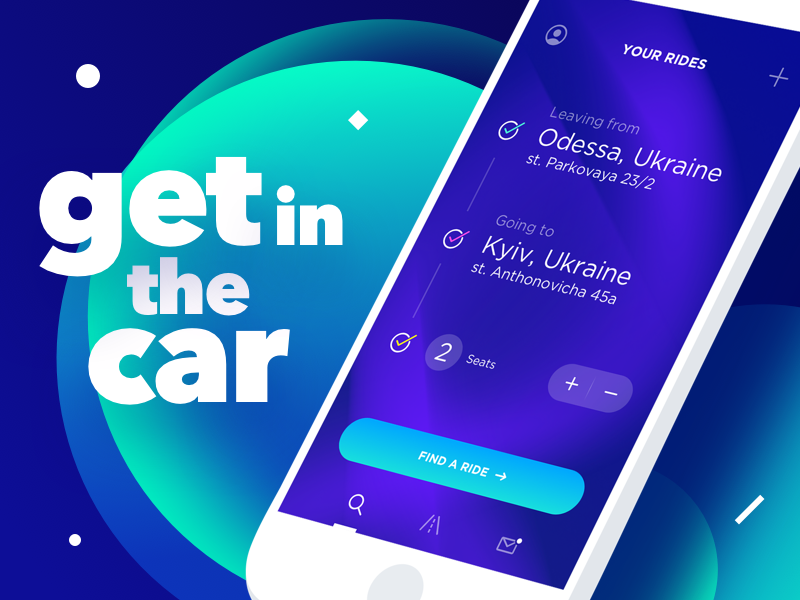 Find Your Ride by Vladimir Gruev for heartbeat on Dribbble