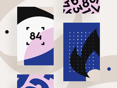 Poster: Symbols brand illustration poster poster design print print work type typography vector