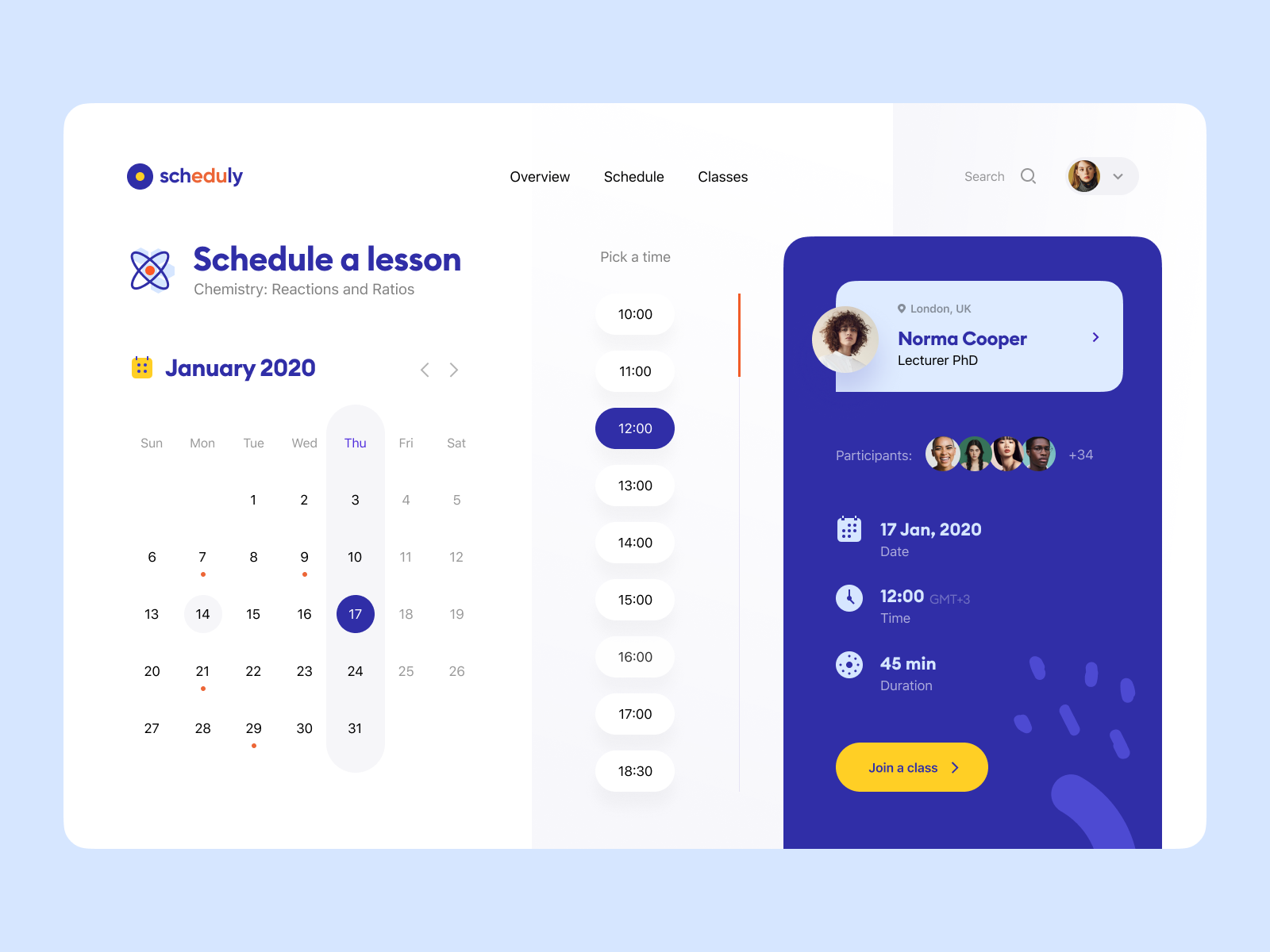 scheduly-join-a-class-by-vladimir-gruev-for-ooze-on-dribbble