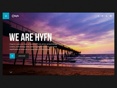 We Are HYFN agency desktop html5 hyfn mobile portfolio responsive timeline web design