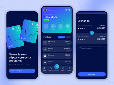 Mobile Design - Crypto Wallet