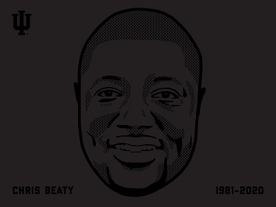 Chris Beaty blm football illustration indianapolis portrait vector