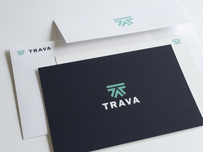 Trava cards and envelopes branding cards envelopes high alpha logo